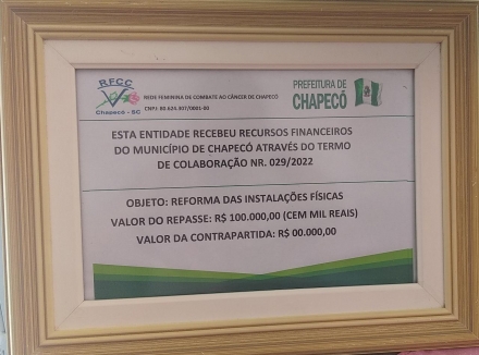 Rede Feminina de Combate ao Cncer Chapec - 