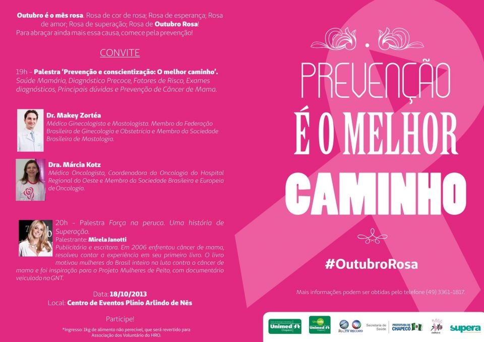 Rede Feminina de Combate ao Cncer Chapec -