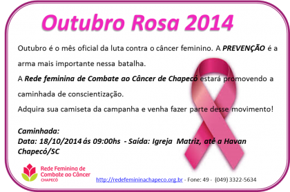 Rede Feminina de Combate ao Cncer Chapec -