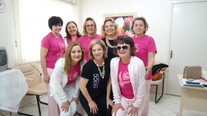 Rede Feminina de Combate ao Cncer Chapec - Visita Amucc - na RFCC- Chapec 06/20/2014 - RECAN - MULHER