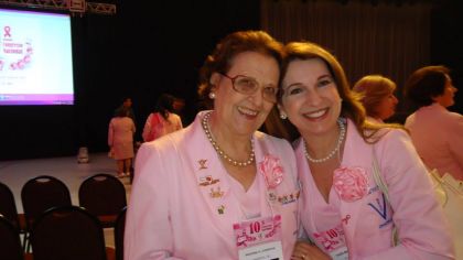 Rede Feminina de Combate ao Cncer Chapec - IRACEMA H.CRDOVA E TANIS MARA Z. LEGAL